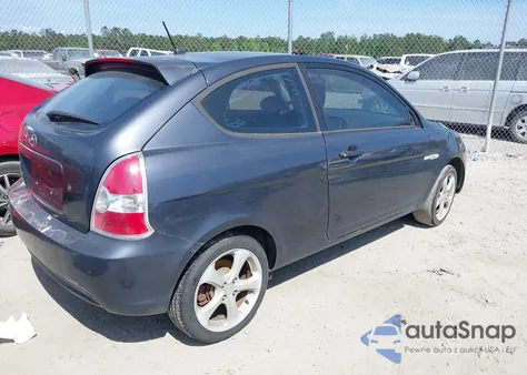2007 Hyundai Accent Se из США, поврежденный, VIN KMHCN36C27U050012